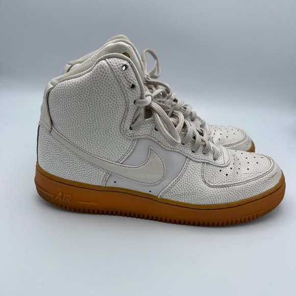Nike Air Force 1 High SE Grey Gum Women- Size 8.5 - Picture 2 of 11